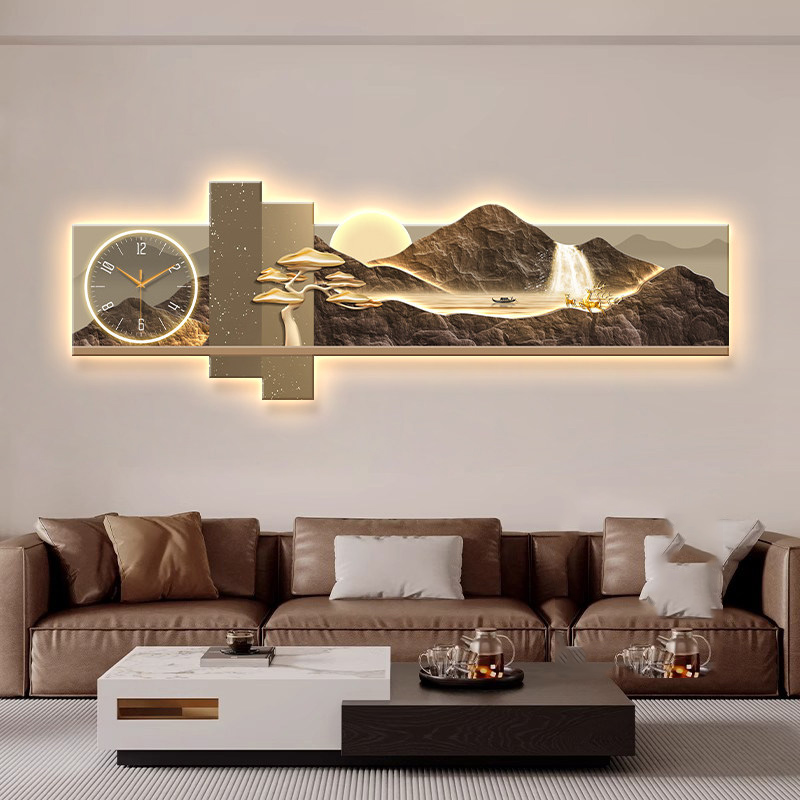 Luxury Lifestyle Aesthetic - Orologio da Parete Grande Formato, Design