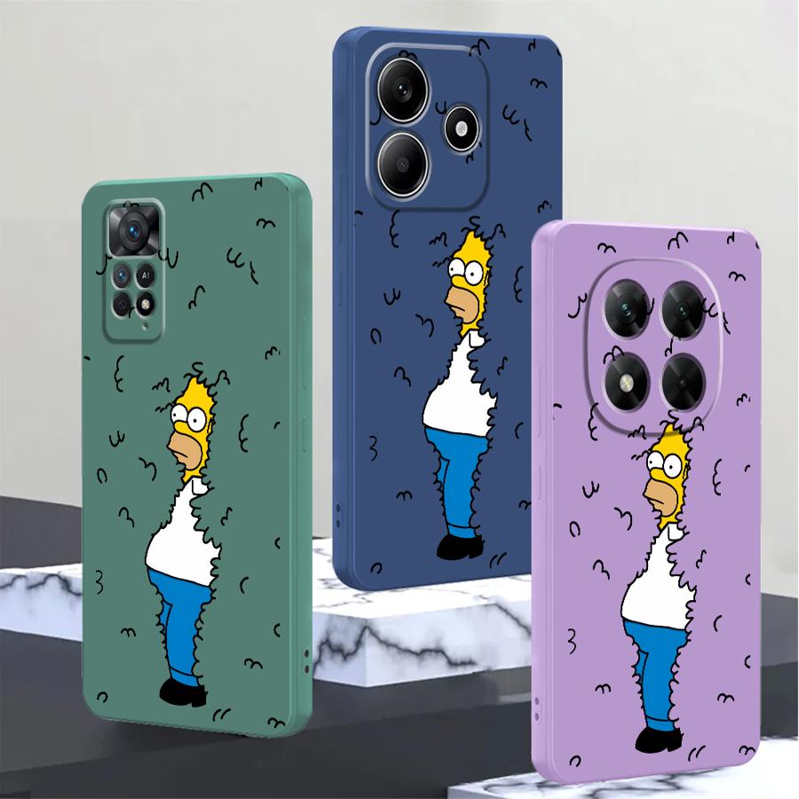 Xiaomi Redmi Note 13 - Cover per Telefono S-Simpsons Cool Bart